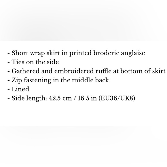 Sezane Come Skirt Ostuni - Size 2 (34) - Picture 9 of 10